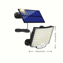 LED ソーラー屋外ライトの画像