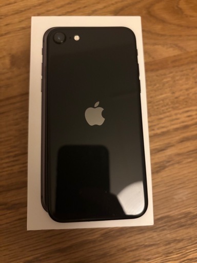 バッテリ交換済【美品】iPhone SE 第2世代　64GB 黒　付属品全て有