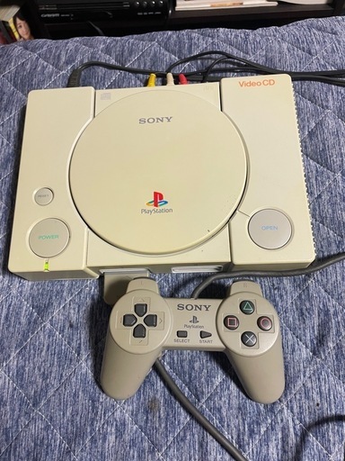 プレステーションSCPH-5903VideoCD白ステ激レア動作確認OK