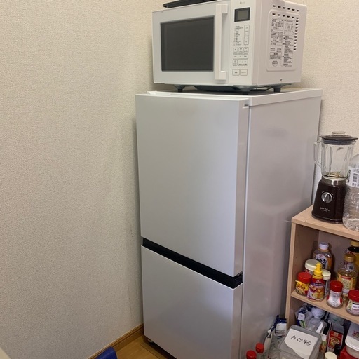 購入後半年の冷蔵庫