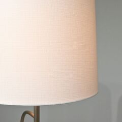 フロアランプ / フロアスタンド ■シェード新品 ■池田製作所 ■2灯の個性的なデザイン ■70年代ヴィンテージの画像