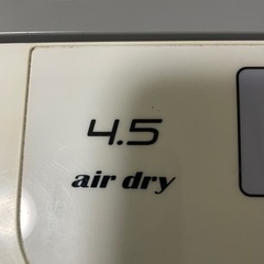 パナソニック 洗濯機  高年式の画像