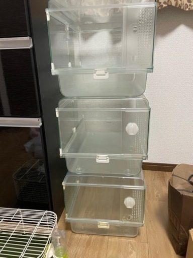 グラスハーモニー450 ハムスター ゲージ