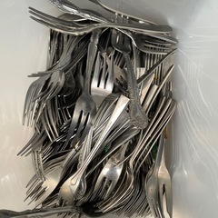 スプーン、フォークいっぱいの画像