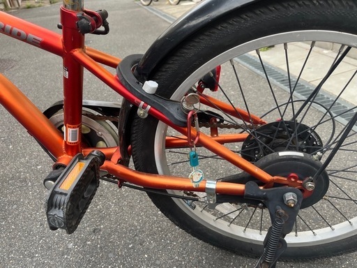 20インチ自転車(3年使用)