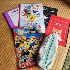♥学習ノート4冊&下敷き&ぶでばこ♥