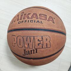 バスケットボールMIKASA POWER JAM+空気入れの針