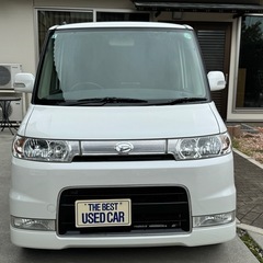 ダイハツ　タントカスタム❗️車検たっぷり！タイベル交換済み　社外...