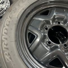 JB64 ジムニー 純正スチールホイール&タイヤ4本セット