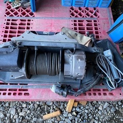 80ランクル　純正OP 電動ウインチ　流用に12v