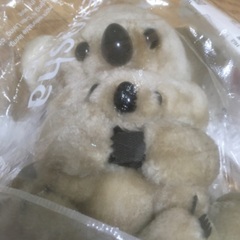 コアラ　親子　ぬいぐるみ★クリーニング済の画像