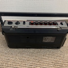 SANYO サンヨー　昭和レトロ　オシャレ　ラジカセの画像