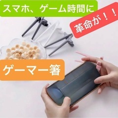 売れてます！ゲーマー箸　ずぼら箸　3本セット　　
