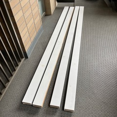 木材4本 DIY キャンプ