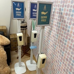 アルコール消毒自動機械