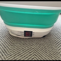 折りたたみ式フットバスの画像