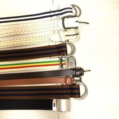 ベルトまとめ売りの画像