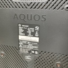 Blu-ray内蔵液晶テレビ AQUOS 32インチ の画像