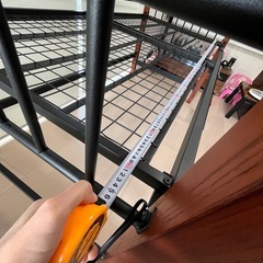 中古ロフトベッド ニトリ製 の画像