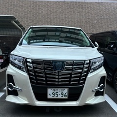 アルファード　白　