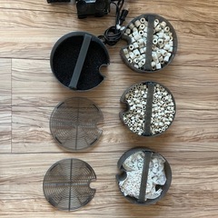 60cm水槽【蓋つき】　水槽台　外部フィルター【ホース付属】　セットの画像