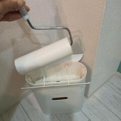 伸縮タイプ　コロコロ　ゴミ箱付きの画像
