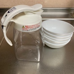 決まりました！　耐熱　麦茶ポット　ヤマザキ　白いサラダボール5枚 