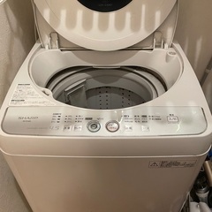 ★9／27限定★ 洗濯機無料でお譲りします。の画像