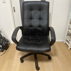 Sanwa Supply 黒いハイバックチェア 