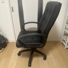 Sanwa Supply 黒いハイバックチェア の画像