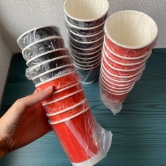 【値下げしました‼️】新品 個包装 紙コップ（30個セット）の画像