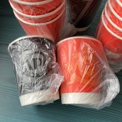 【値下げしました‼️】新品 個包装 紙コップ（30個セット）の画像