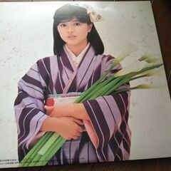 薬師丸ひろ子LPレコード2枚組  古今集の画像