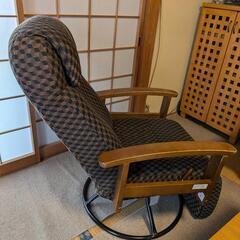 リクライニング式 ハイバック 回転高座椅子の画像