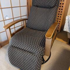 リクライニング式 ハイバック 回転高座椅子の画像