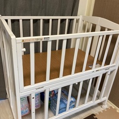 商談中　KATOJI 折りたたみ　ベビーベッド  ミニ