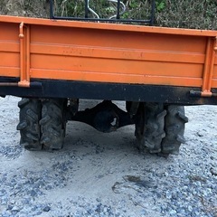 山口農機製作所 運搬車   クボタGS230-2Gガソリンエンジン 5.8馬力 リコイル ガソリン の画像