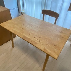Hemel ダイニングテーブル　幅120cm の画像
