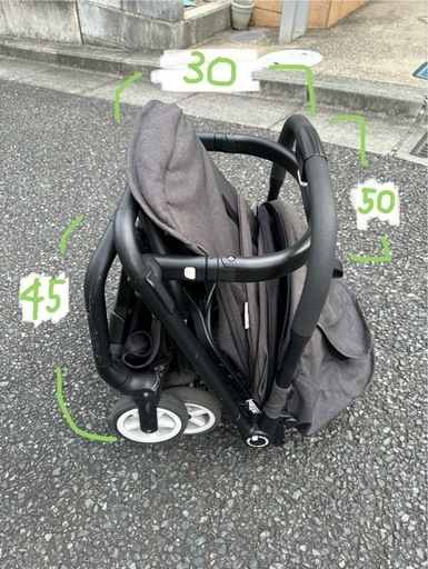 サイベックス cybex ベビーカー イージーS  安全バー&フットマフ付き