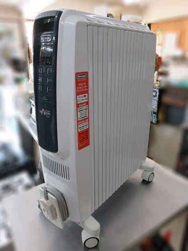 【自社配送は札幌市内限定】デロンギ ドラゴンデジタルスマート オイルヒーター TDDS0915BL 中古・動作OK