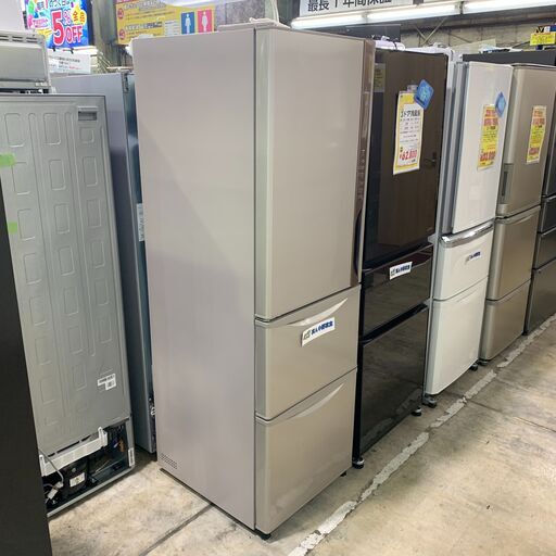 3D冷蔵庫 日立 315L R-K320HVL 2017年 中古商品 店頭決済