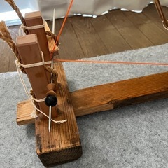 【お譲り先決まりました‼️】綿紡ぎ用糸車の画像