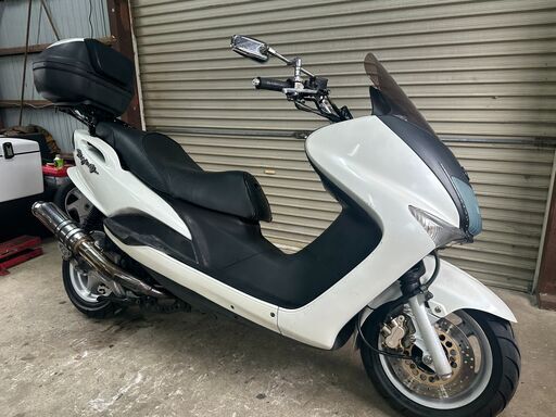 ⭕️マジェスティ125Fi ⭕️リアライズマフラー/LEDヘッドライト/柏市