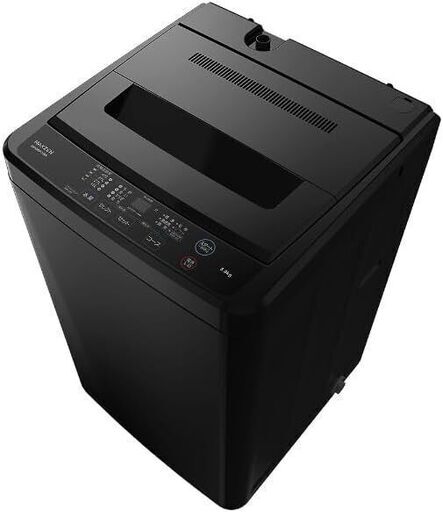 ほぼ新品! ブラック全自動洗濯機 5kg 一人暮らし用 風乾燥