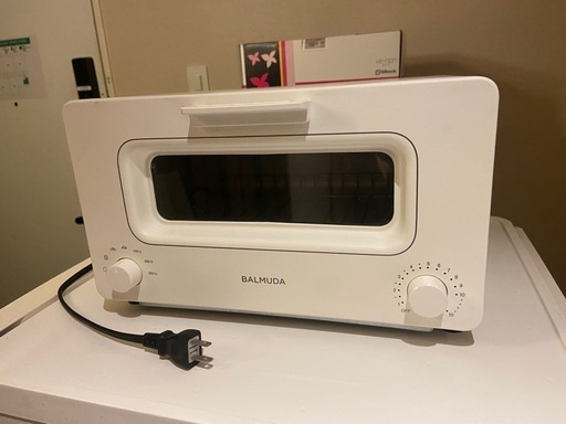 ☆BALMUDA/バルミューダ スチームトースター K01E-WS ホワイト 2019年製 中古品 通電 動作確認済み 最終値下げ‼️
