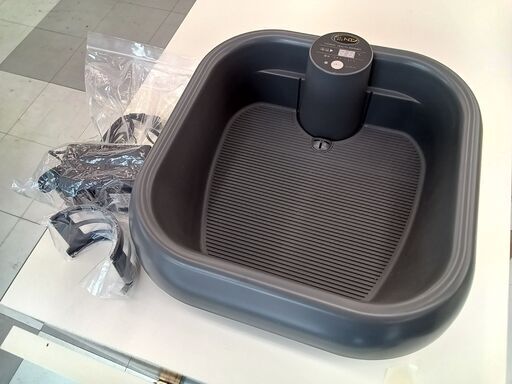★ジモティ割あり★ ぬくぬくトロン 足湯機 ブラック  動作確認／クリーニング済み TC1482