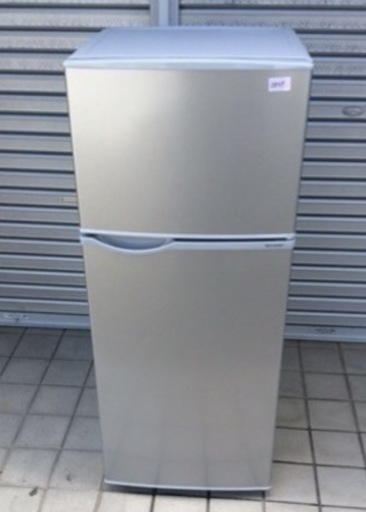 【値下げしました】シャープ【SHARP】128L 2ドア冷蔵庫 シルバー系 SJ-H13E-S★【SJH13ES】2019年製　2849