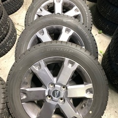 タフト純正ホイールスタッドレスタイヤセット 165/65R15 ダンロップ