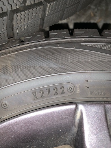 タフト純正ホイールスタッドレスタイヤセット 165/65R15 ダンロップ