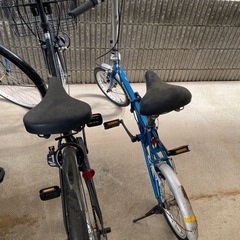 折りたたみ自転車、自転車2台セット